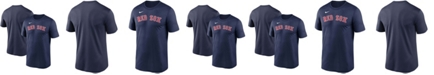 Nike Men's Navy Boston Red Sox Wordmark Legend T-shirt